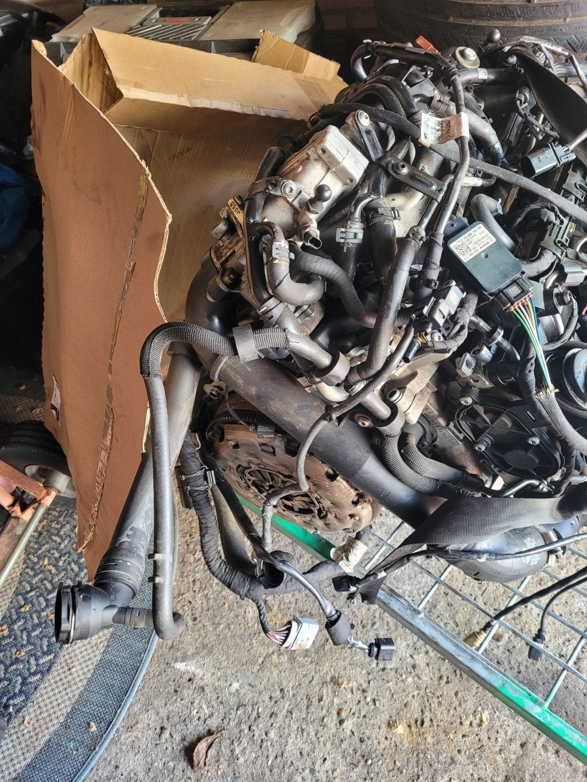 seit ibiza 1.6 TDI Motorblok Compleet code dgt 310183, Auto-onderdelen, Ophalen of Verzenden, Gebruikt, Volkswagen