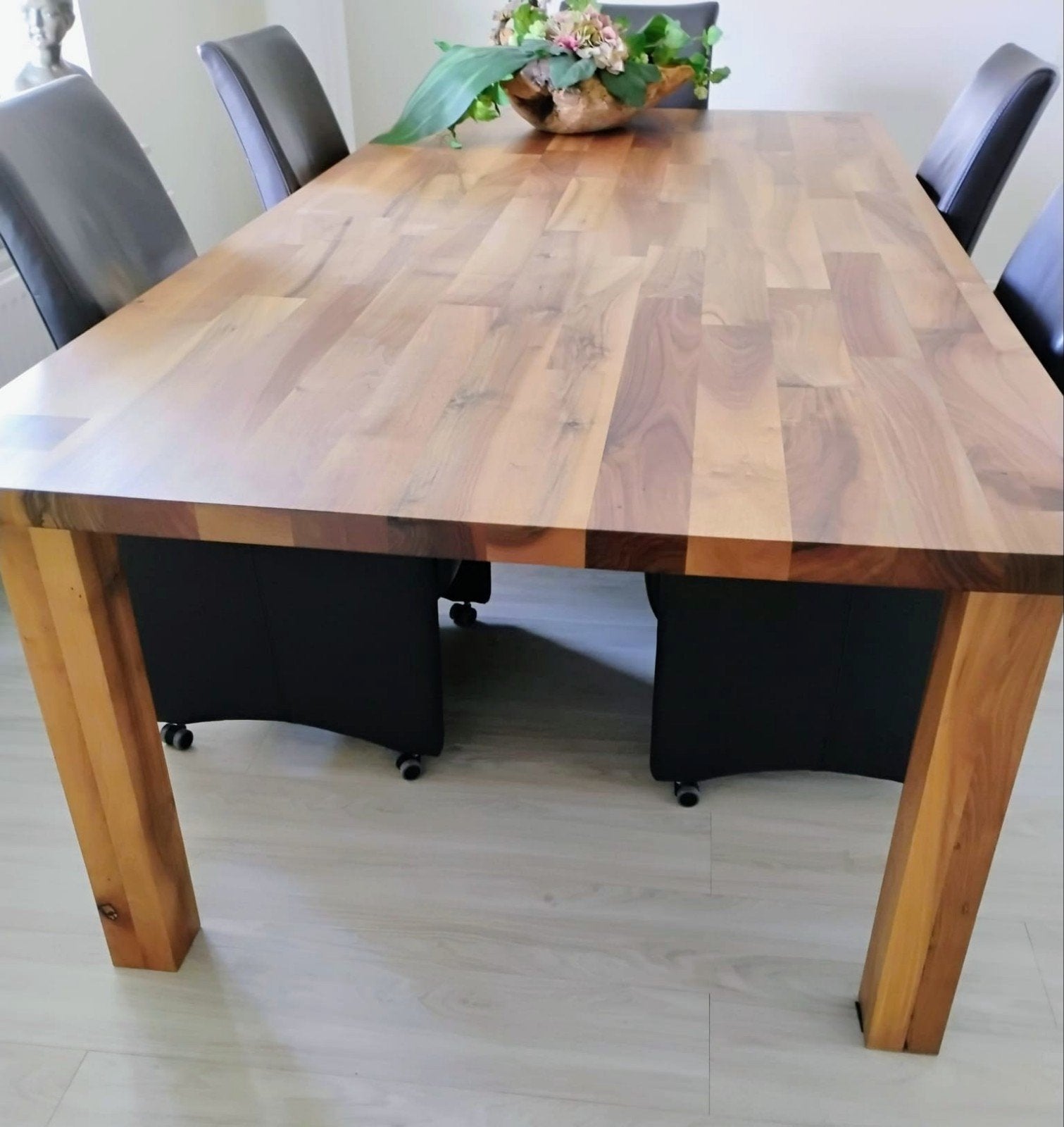 Mooie vergadertafel voor kantoor 245x117, Ophalen, Zo goed als nieuw, Rechthoekig, 200 cm of meer