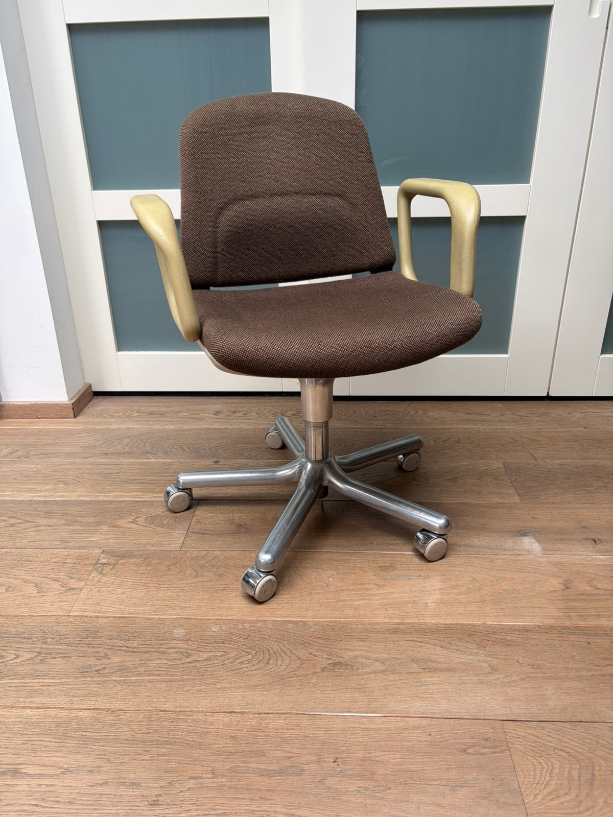 Originele vintage Girsberger 4600 bureaustoel in topconditie, Ophalen, Zo goed als nieuw, Zwart