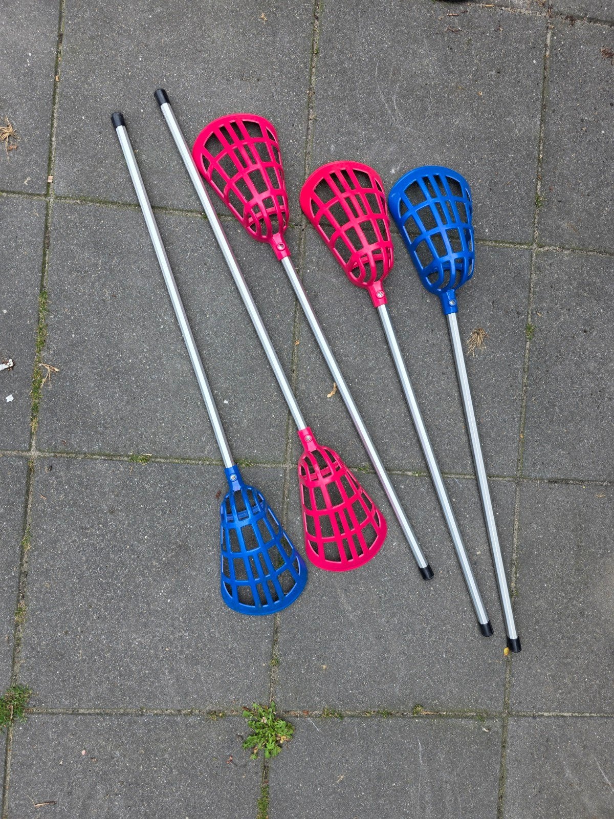 Lacrosse set voor kinderen - 5 stuks, Ophalen, Zo goed als nieuw
