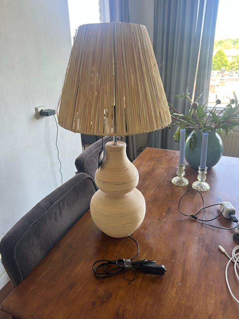 Nieuwe rotan lamp van Things I like Things I love, Ophalen, Nieuw, Overige materialen