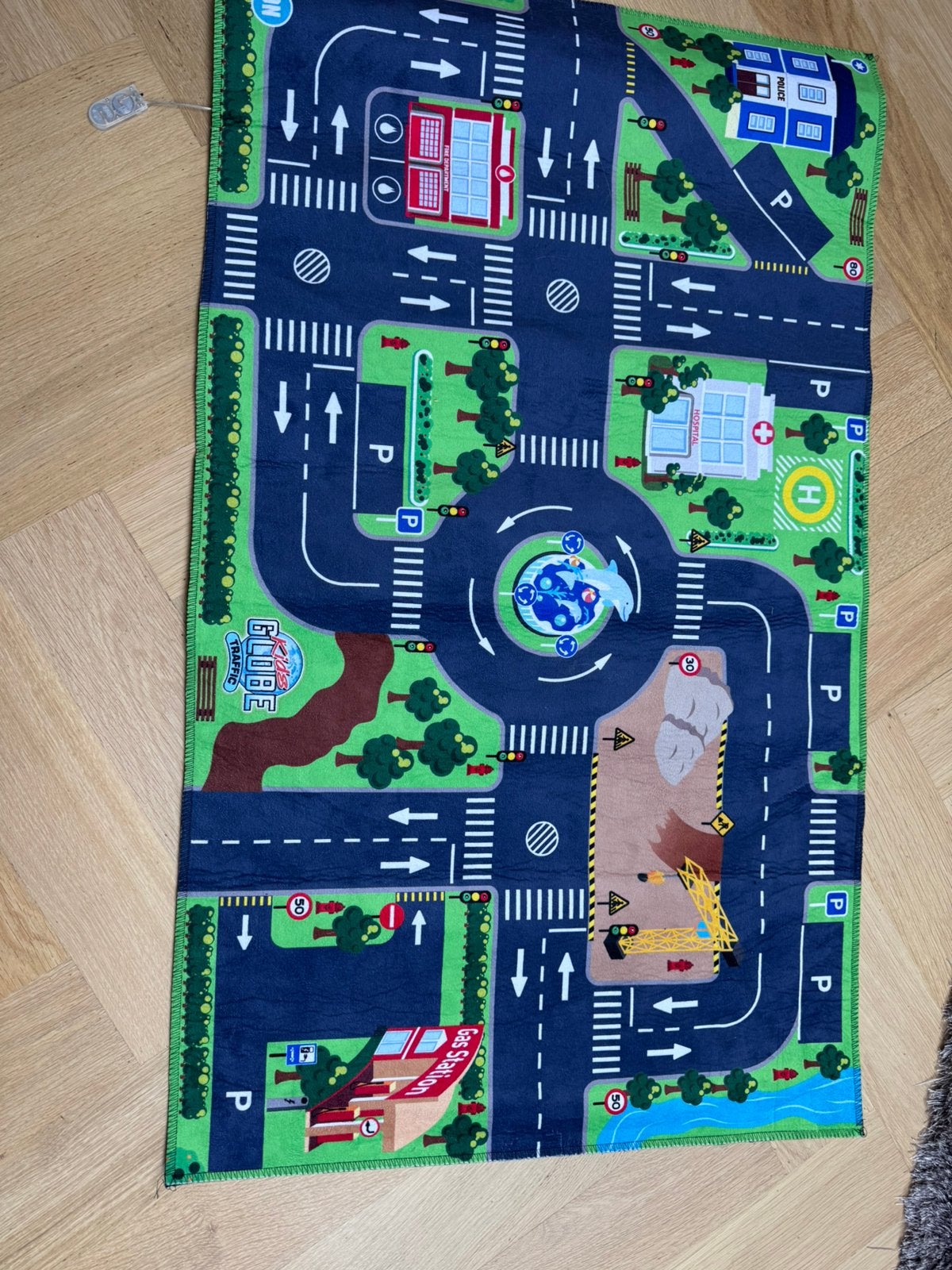 Verkeers speelkleed met lichtjes, Ophalen, Zo goed als nieuw