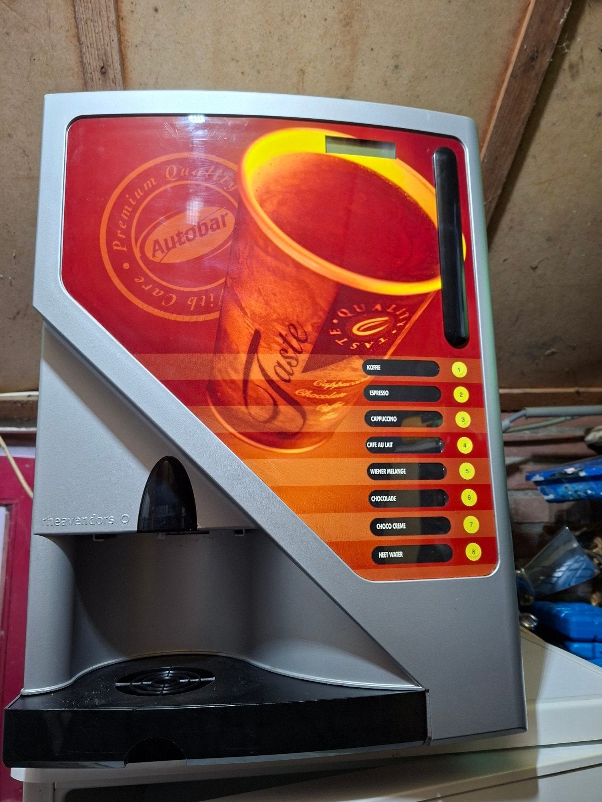 Autobar Koffiemachine - Rheavendors Group O type XS, Ophalen