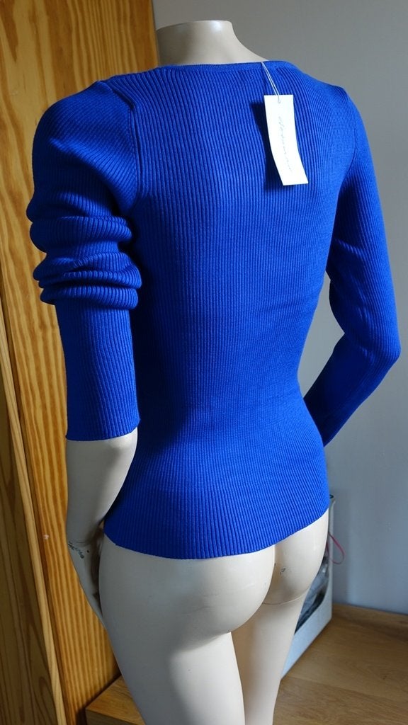 nieuwe blauwe AZZURRO trui, Azzurro, Maat 42/44 (L), Nieuw, Verzenden