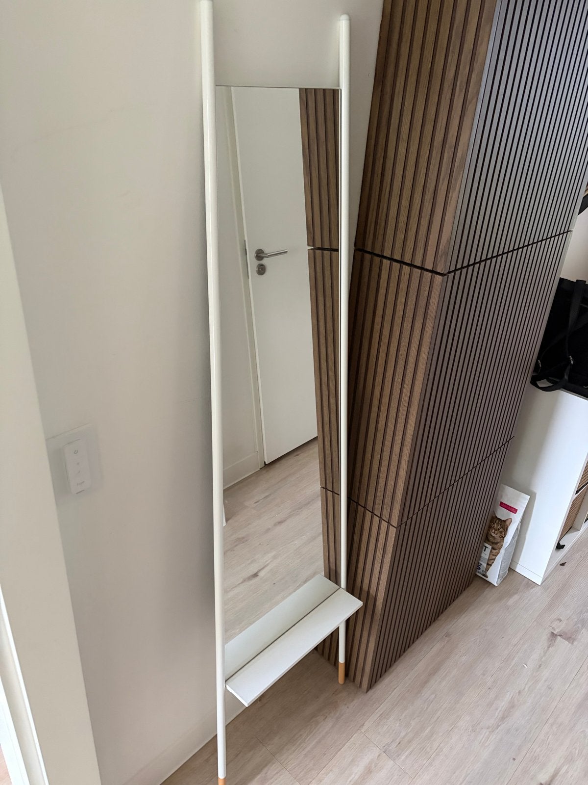 Staande spiegel van Zuiver, Ophalen, Minder dan 50 cm, Zo goed als nieuw, 150 tot 200 cm