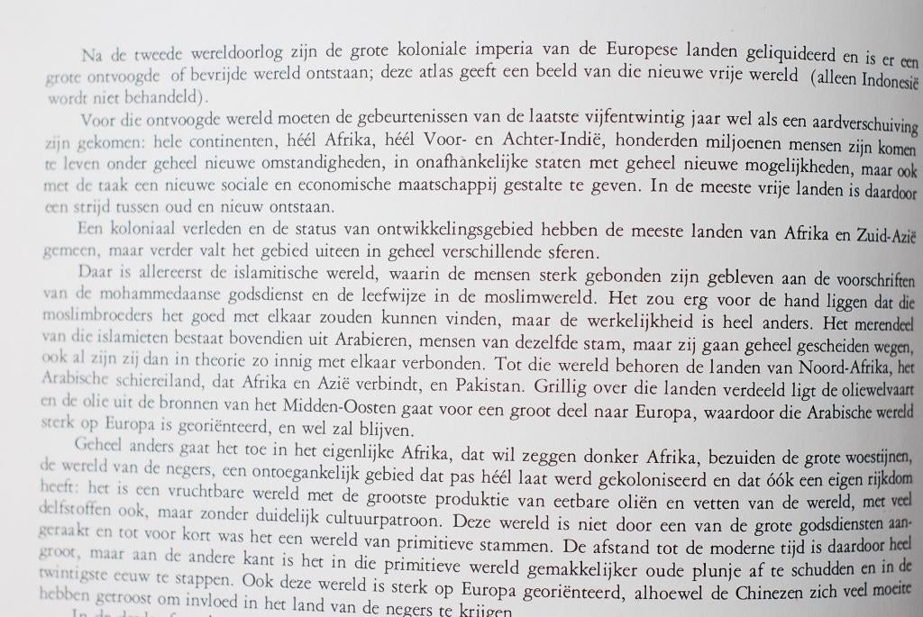 Afrika, Zuid-Azië en het Midden-Oosten (1967), 20e eeuw of later, Afrika, Verzenden, Zo goed als nieuw