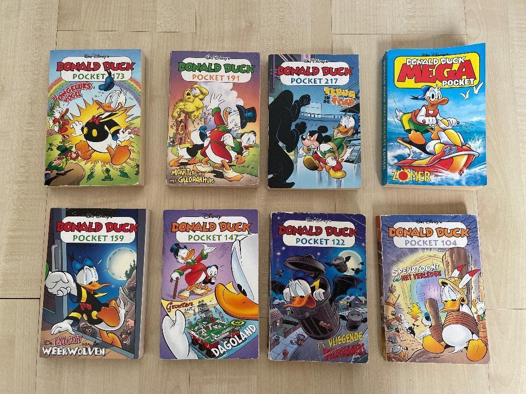 Donald Duck pockets (8st.), Boeken, Meerdere stripboeken, Ophalen, Zo goed als nieuw, Donald Duck