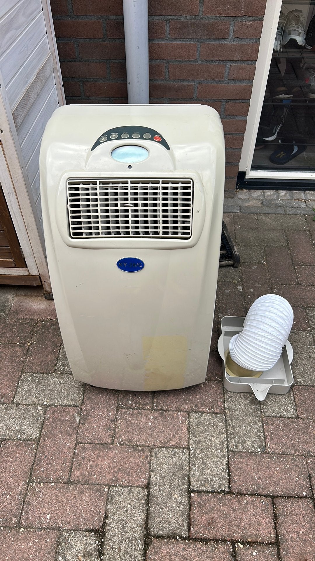 Mobiele airco, werkt perfect, Ophalen, Gebruikt, Timer, 3 snelheden of meer