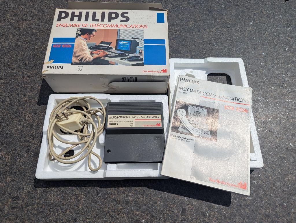 Philips NMS1255 MSX Modem, Ophalen of Verzenden, Philips