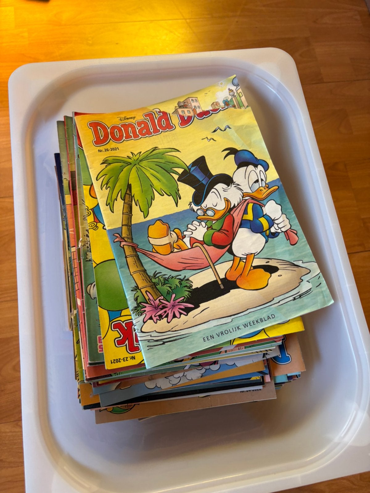 doos vol met donald ducks, Meerdere comics, Ophalen, Zo goed als nieuw, Europa