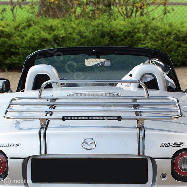 MX5 Coupé Bagagerek Chroom, De Cabriohoeve VOF, Nieuw, Info@cabriohoeve.nl, Julianalaan 9, 9462PG Gasselte, Nederland