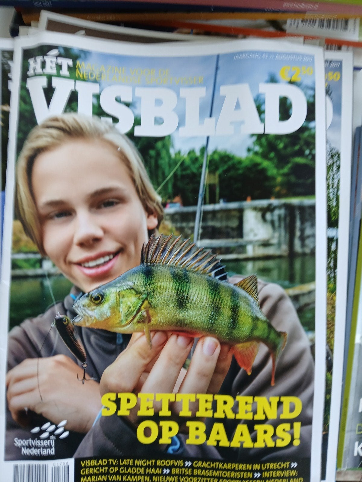 aantal vis bladen, Ophalen of Verzenden