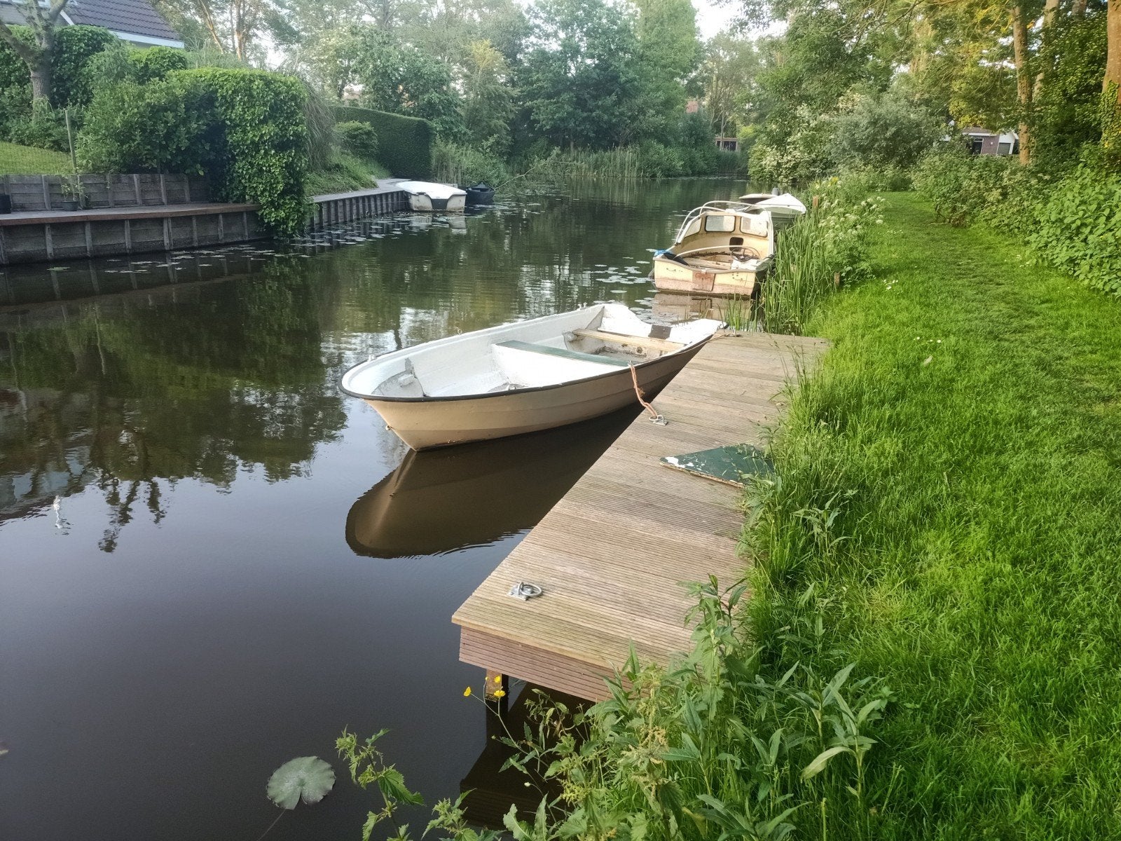 bootje verkocht  5pk suzuki buitenboordmotor kortstaart, Watersport en Boten, Ophalen, Consoleboot, Gebruikt, 4 m
