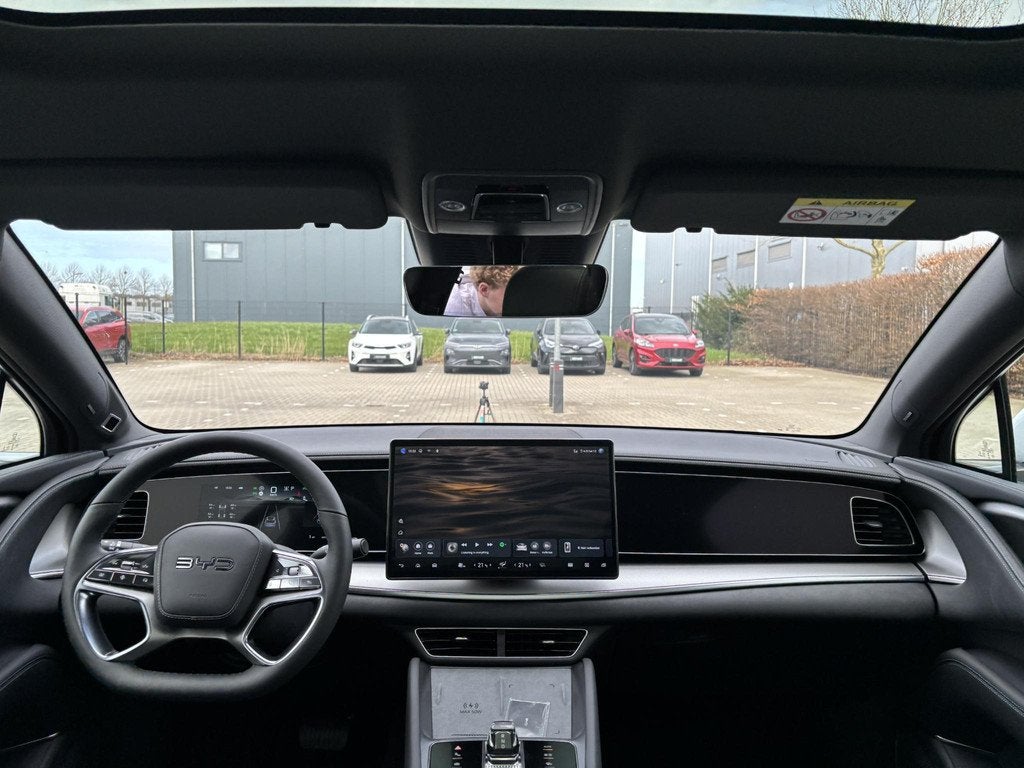 BYD SEALION 7 Design AWD 82.5 kWh | Panoramadak | 360 Camera, Auto's, BYD, Automaat, 32 min, Wit, Origineel Nederlands
