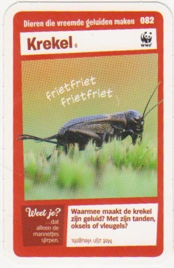Super dieren no.82 Krekel [2662]  [VeOvSu], Albert Heijn, Ophalen of Verzenden