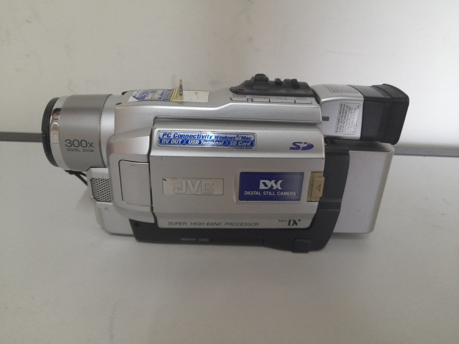 JVC mini dv camera GR-DVL335E, Mini dv, Gebruikt, JVC, 20x of meer