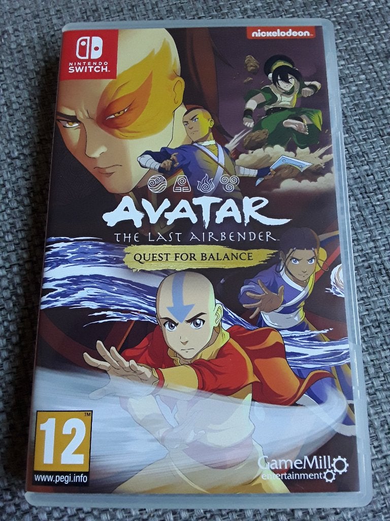 Nintendo Switch Game Avatar The Last Airbender Quest For Bal, Avontuur en Actie, 2 spelers, Ophalen of Verzenden, Zo goed als nieuw