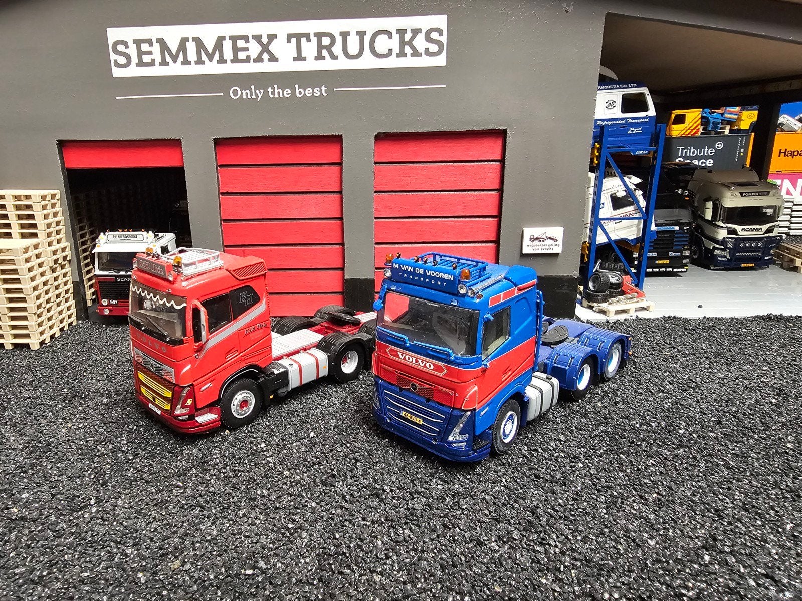 Wsi volvo fh5 platdak b keus verbouw 2x sleepers., Ophalen