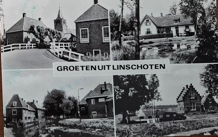 Linschoten, Verzamelen, Verzenden, 1940 tot 1960, Gelopen, Zuid-Holland