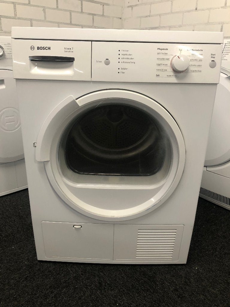 €169 condensdroger Bosch Maxx7 7kg MET GARANTIR OPHALEN, Ophalen, 6 tot 8 kg, Anti-kreukfase, Zo goed als nieuw