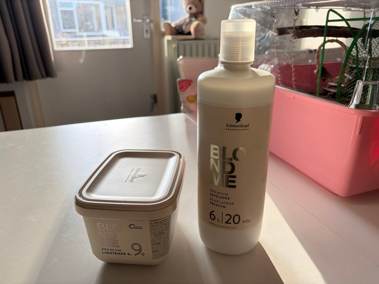 Schwarzkopf blond me bleach and developer, Verzenden, Nieuw, Overige typen