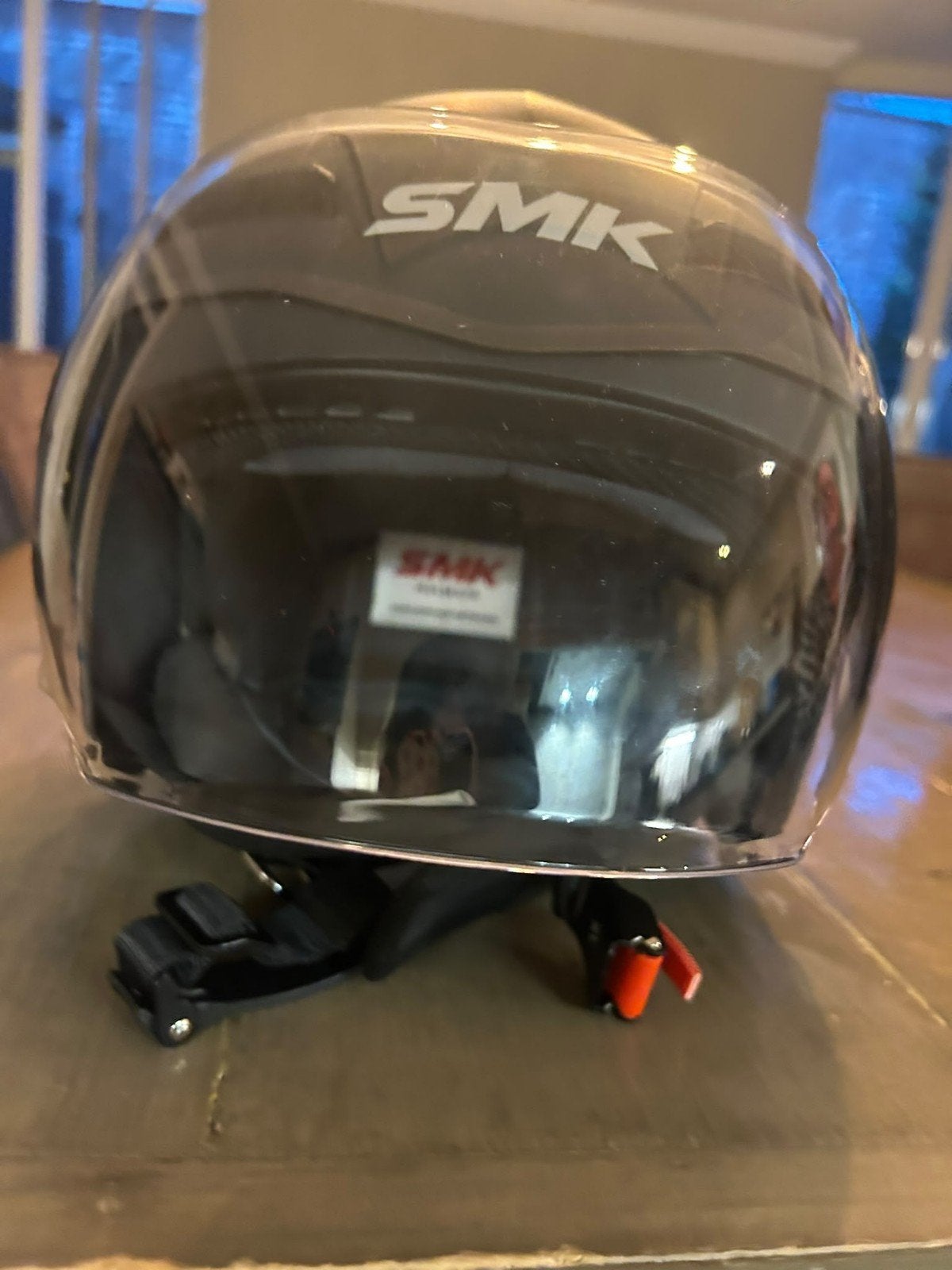 SMK Jethelm Zwart Maat XL, Overige merken, Dames, Ophalen of Verzenden, Tweedehands
