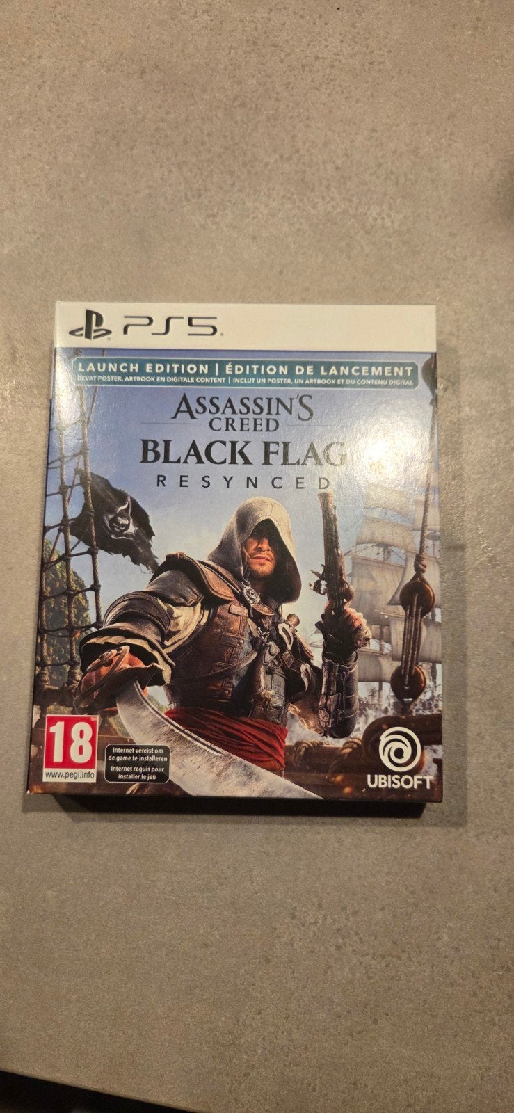Assassin's Creed Black Flag Resynced [PS5 Launch Edition], Ophalen, Zo goed als nieuw, Avontuur en Actie
