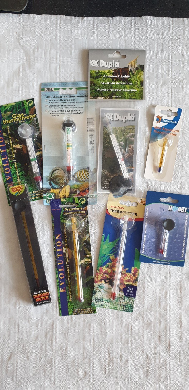 Aquarium glas thermometer met zuignap, Ophalen of Verzenden, Nieuw, Overige typen, Overige merken