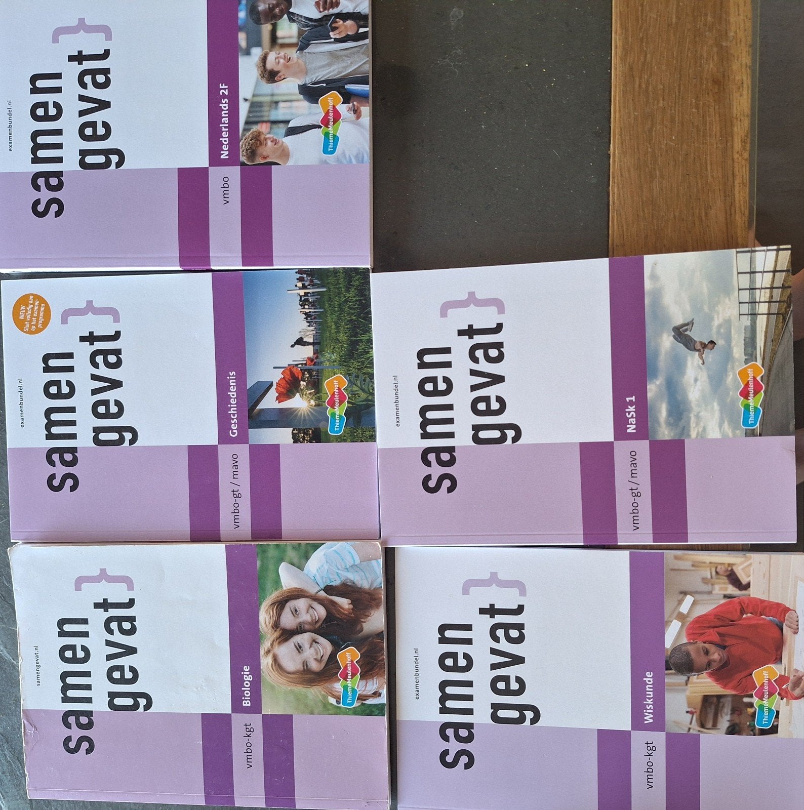 Samengevat examenbundels VMBO - Diverse vakken, Boeken, Schoolboeken, Ophalen of Verzenden, Zo goed als nieuw, VMBO, Nederlands