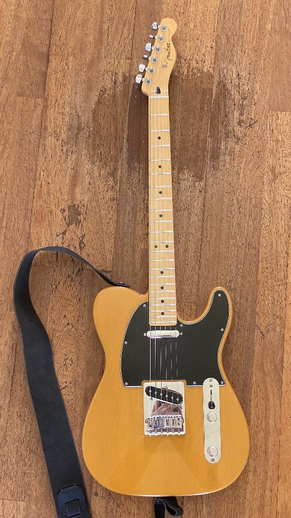 Fender Telecaster (Mex), Roland Micro Cube & Cry Baby 95Q, Muziek en Instrumenten, Ophalen, Fender, Met versterker, Zo goed als nieuw