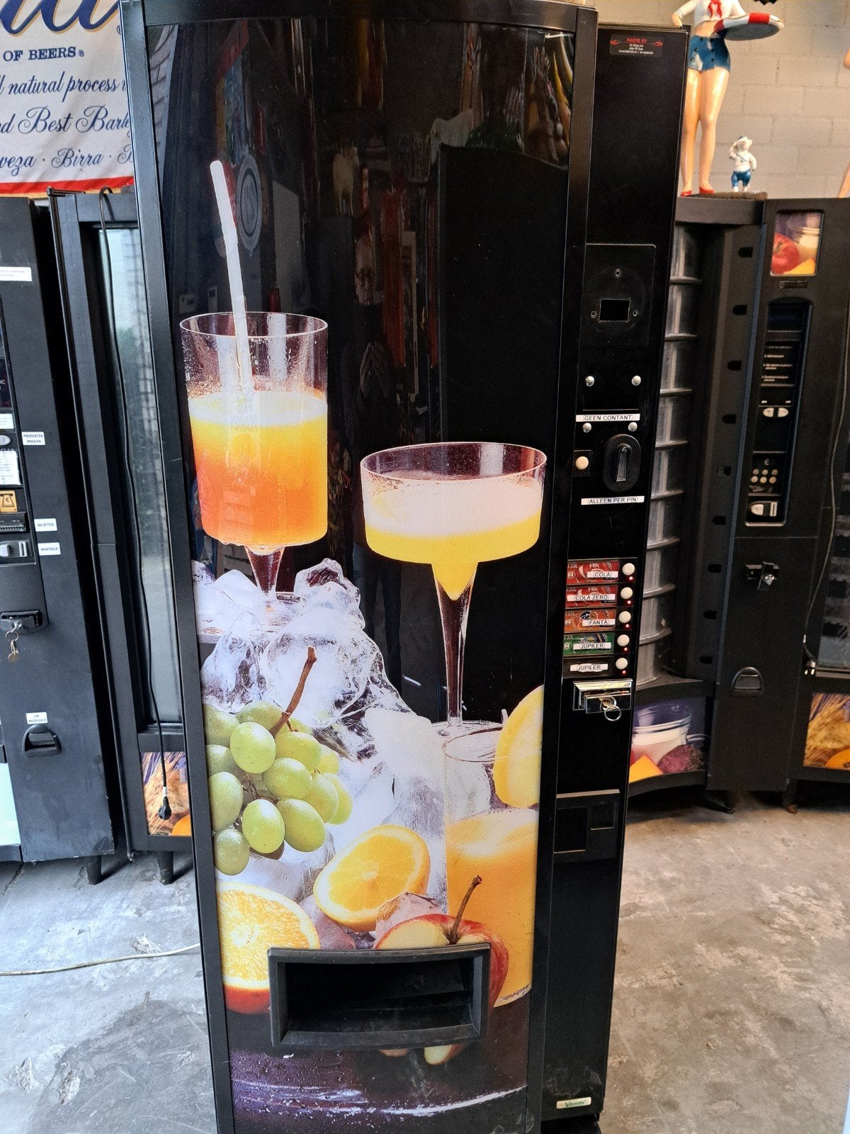 blikjes automaat Vendo, Verzamelen, Ophalen, Gebruikt