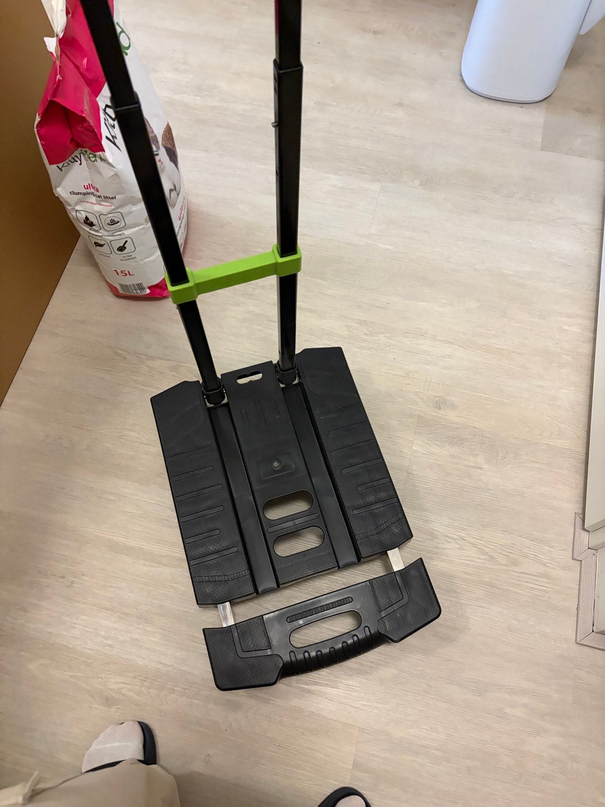 HOMCOM Opvouwbare Steekwagen Transportkar 200KG, Doe-het-zelf en Verbouw, Ophalen, Zo goed als nieuw, Transportkar