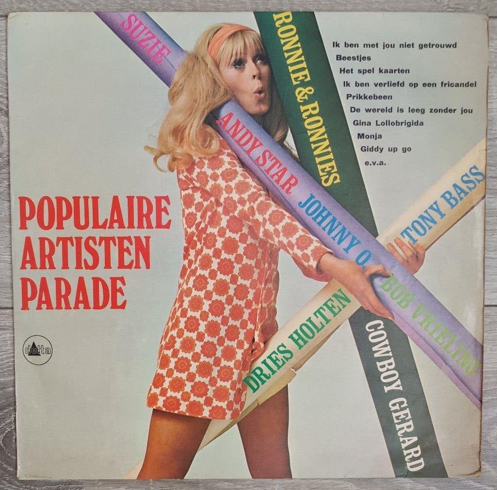 Alberto, Suzie, Johnny o, Appie & Bert (Verzamel LP), LP, Fotohoes, Ophalen of Verzenden, Zo goed als nieuw