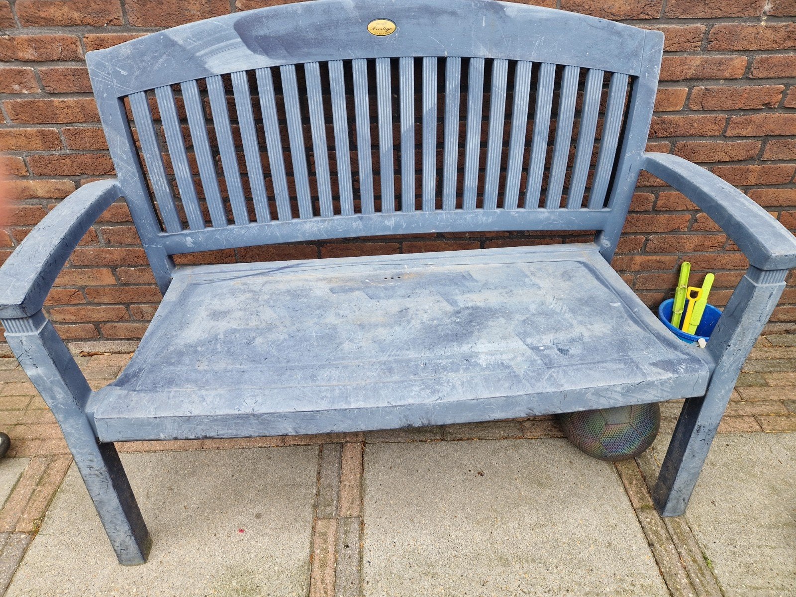Hartman Prestige Tuinbank - Gebruikt, Tuin en Terras, Tuinbanken, Ophalen of Verzenden, Gebruikt, Kunststof