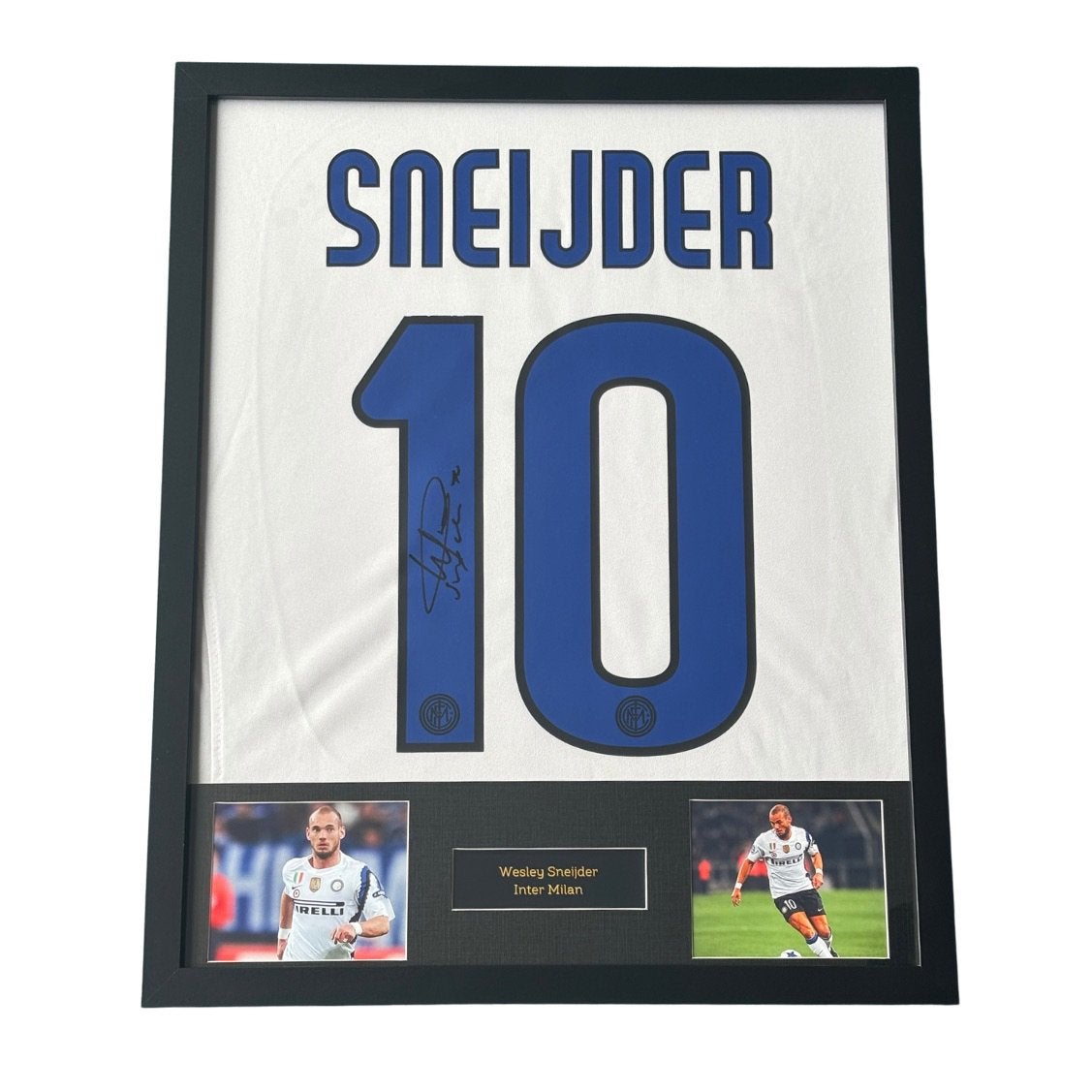Wesley Sneijder gesigneerd Inter Milan uitshirt, Verzamelen, Sportartikelen en Voetbal, Buitenlandse clubs, Shirt, Verzenden, 1695 CX, 28