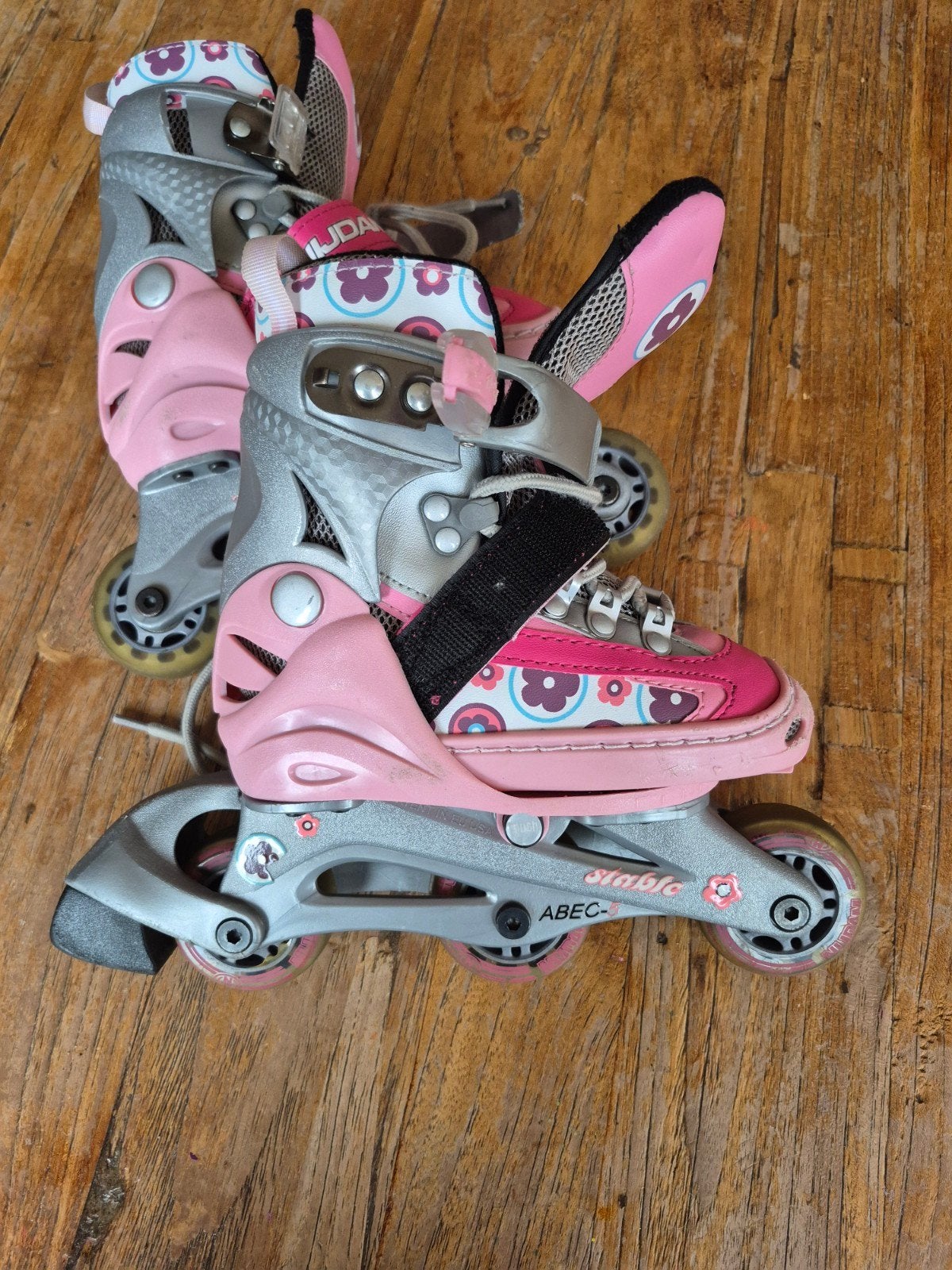 skates skeelers Nijdam maat 28-30, Ophalen, Gebruikt