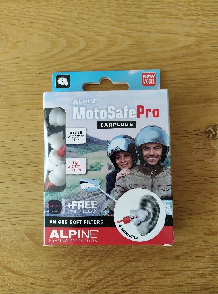 Nieuwe Alpine MotoSafe Pro Motor dubbel set Oordoppen, Motoren, Ophalen of Verzenden, Nieuw zonder kaartje, Dames, Overige typen