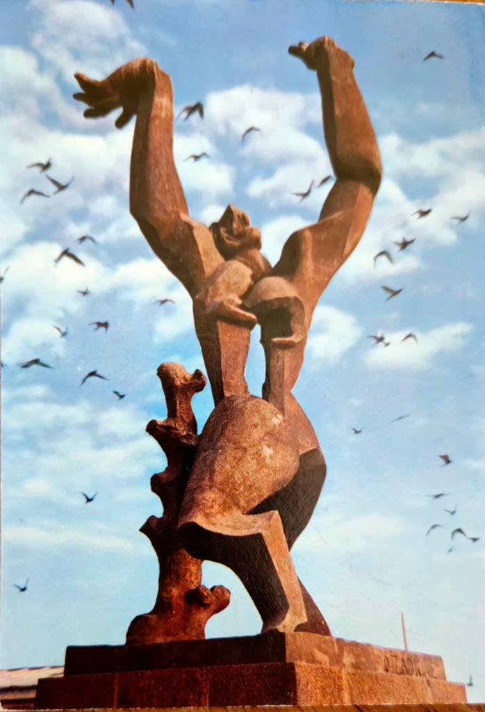 ROTTERDAM Buitenkans 10 kaarten Verwoeste Stad Ossip Zadkine, Ophalen of Verzenden, Zuid-Holland