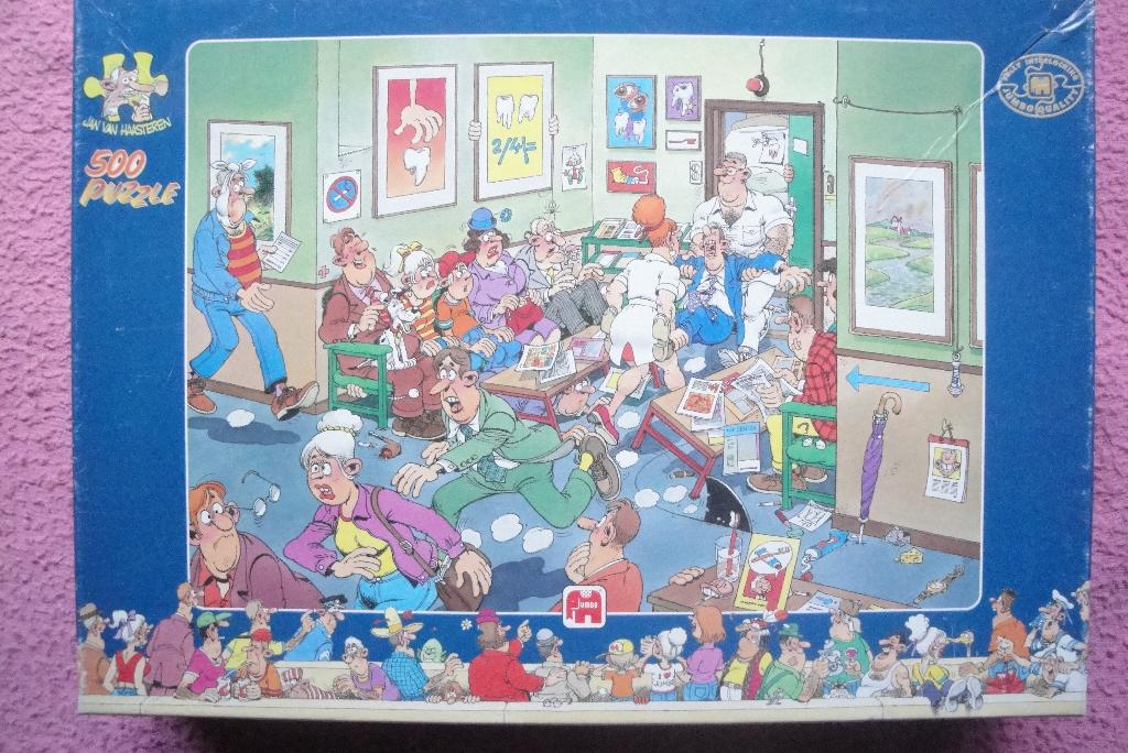 JUMBO VAN HAASTEREN QUALITY PUZZLE 500stukjes  5,95euro., Ophalen of Verzenden, 500 t/m 1500 stukjes, Zo goed als nieuw, Legpuzzel
