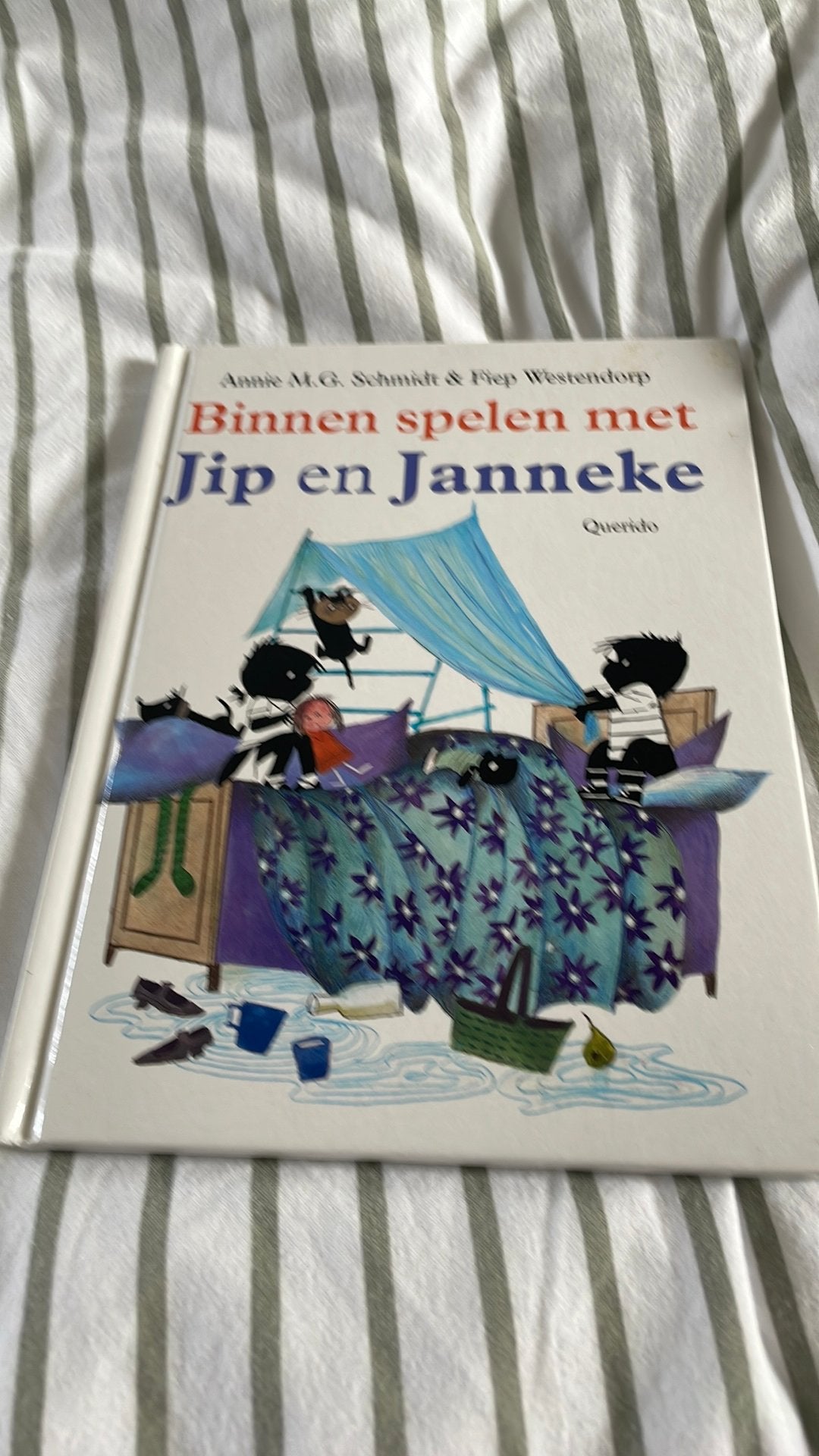 Annie M.G. Schmidt - Binnen spelen met Jip en Janneke, Annie M.G. Schmidt, Fictie algemeen, Ophalen of Verzenden, Zo goed als nieuw