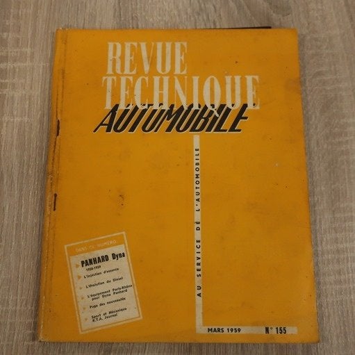 Panhard Dyna 1958 1959 Technique et Pratique Revue, Boeken, Ophalen of Verzenden, Gelezen, Citroën