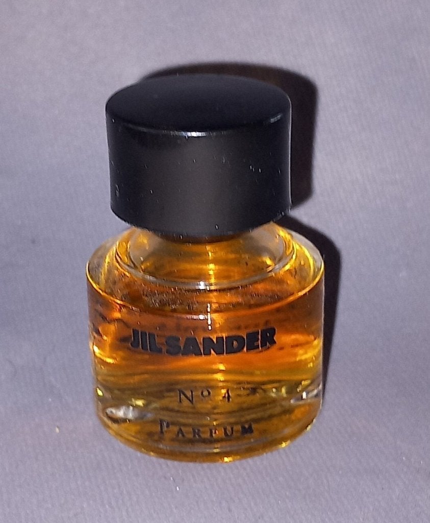 Volle parfum mini - Jil sander no 4 parfum, Ophalen of Verzenden, Zo goed als nieuw, Miniatuur, Gevuld
