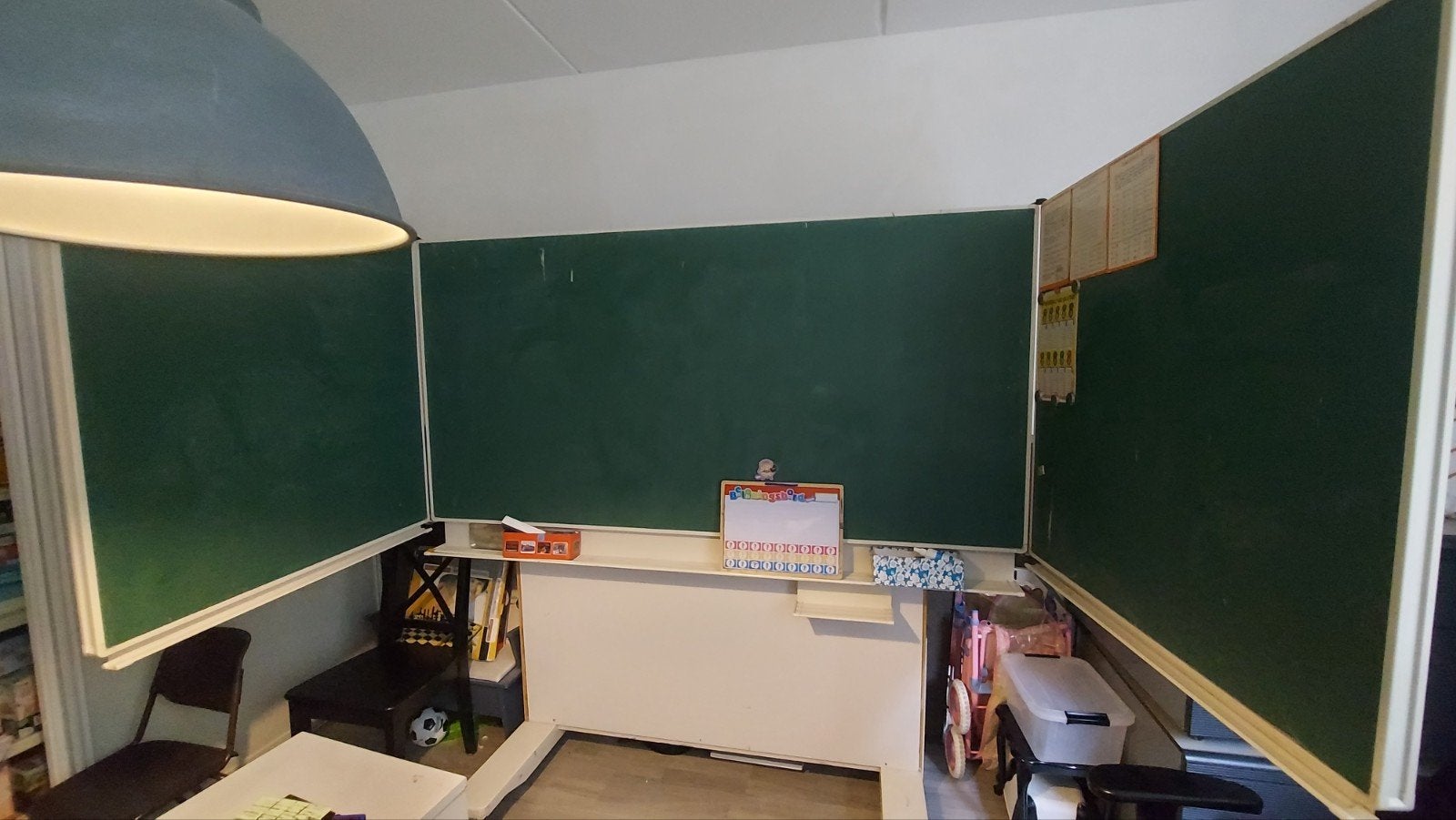 prachtig oud schoolbord!, Ophalen of Verzenden