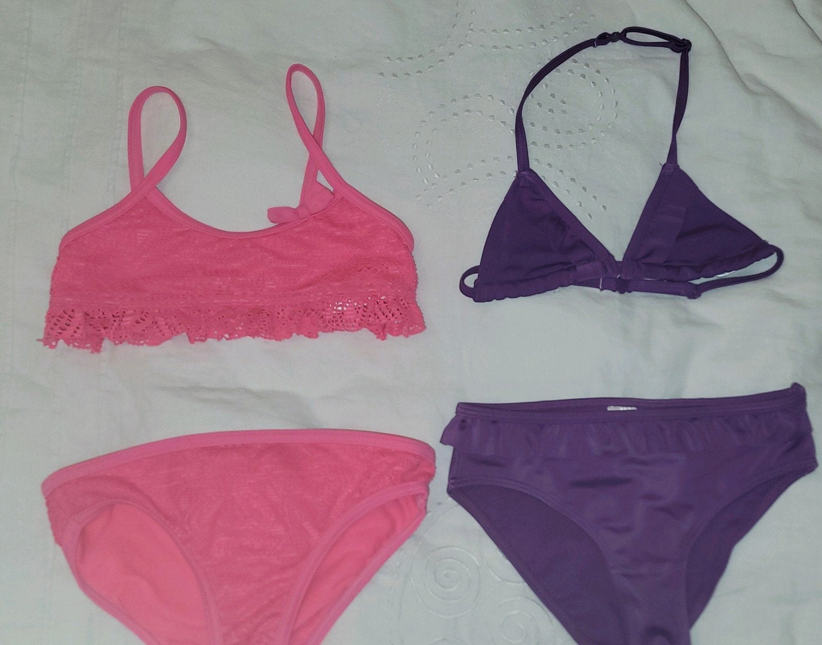 Meisjes bikini zwemkleding, Kinderen en Baby's, Kinderkleding | Kinder-zwemkleding, Maat 98, Bikiniset, Meisje, Ophalen of Verzenden