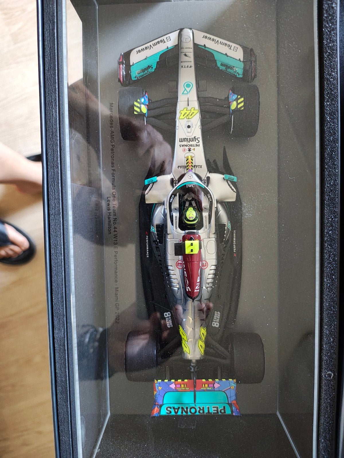 Lewis Hamilton schaalmodel., Ophalen of Verzenden, Overige merken