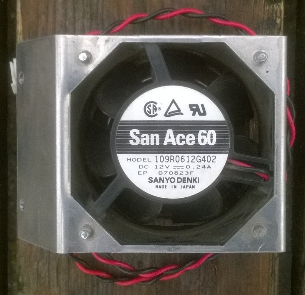 Ventilator 12 Volt DC, 60 x 60 x 25 mm, Nieuw, Ophalen of Verzenden, Nb, Sanyo