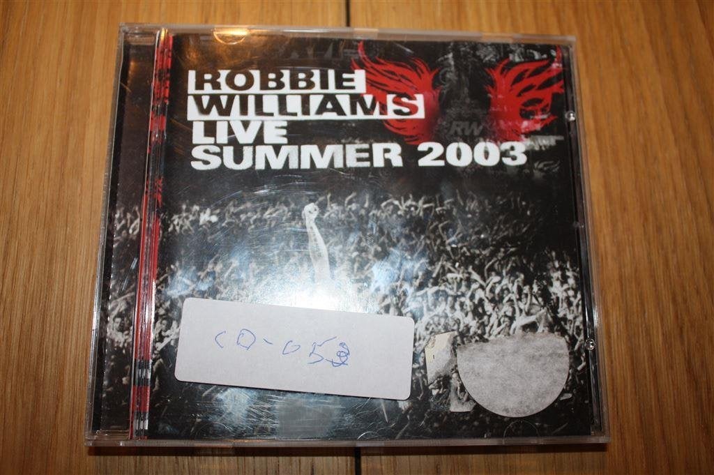 Robbie Williams – Live Summer 2003, Ophalen of Verzenden, Zo goed als nieuw, Rock