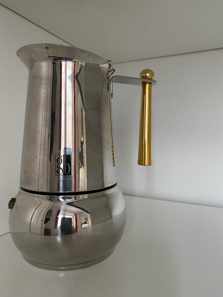 Italiaanse espressopot van DE, Witgoed en Apparatuur, Koffiezetapparaten, 10 kopjes of meer, Ophalen, Overige modellen