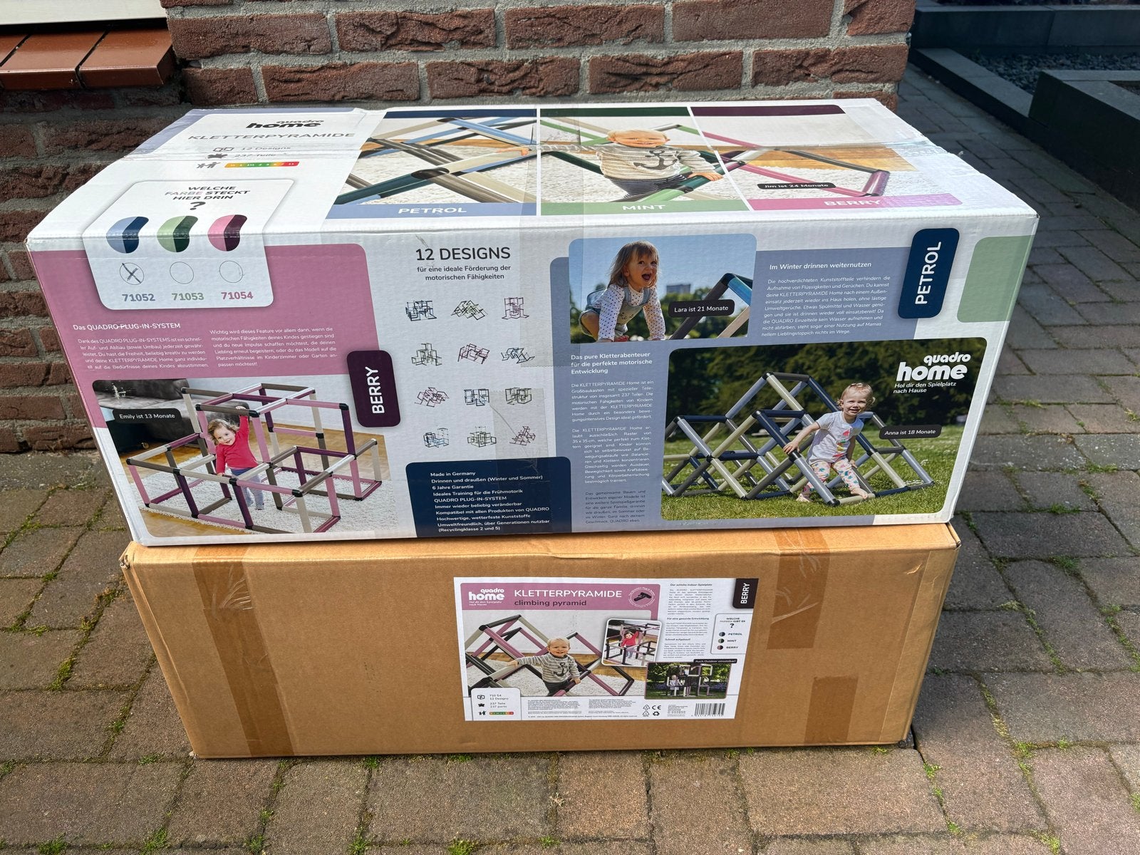 Quadro Home Kletterpyramide - Klimtoestel voor kinderen, Kinderen en Baby's, Ophalen of Verzenden, Nieuw, Klimwand