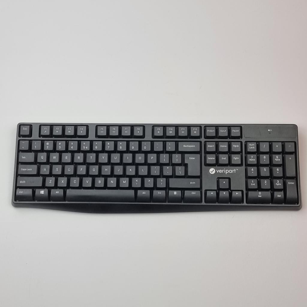 Veripart Draadloos Toetsenbord Qwerty Zwart | Nette Staat
